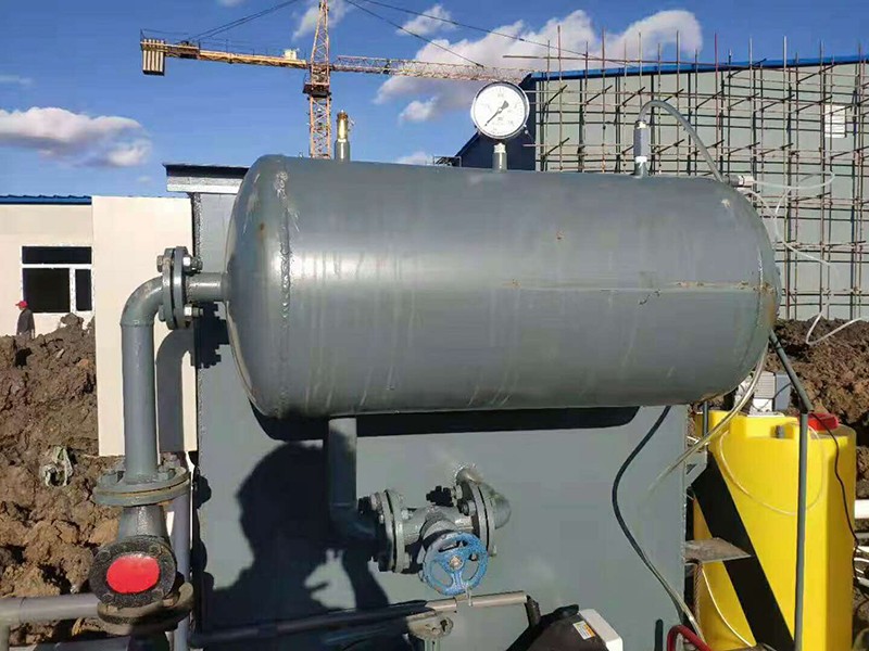 氣浮機安裝現場